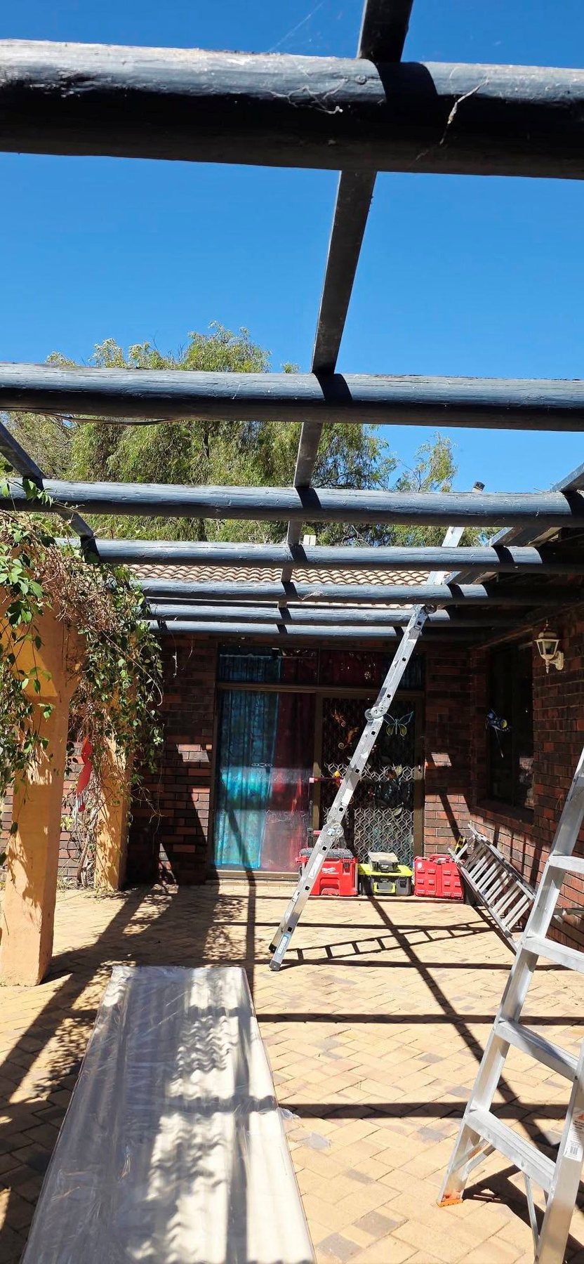 Before: Patio Roof Refresh